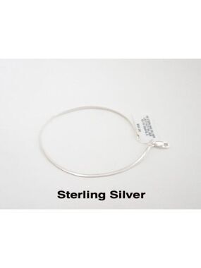 PB Sterling Silver Snake 8" Bracelet